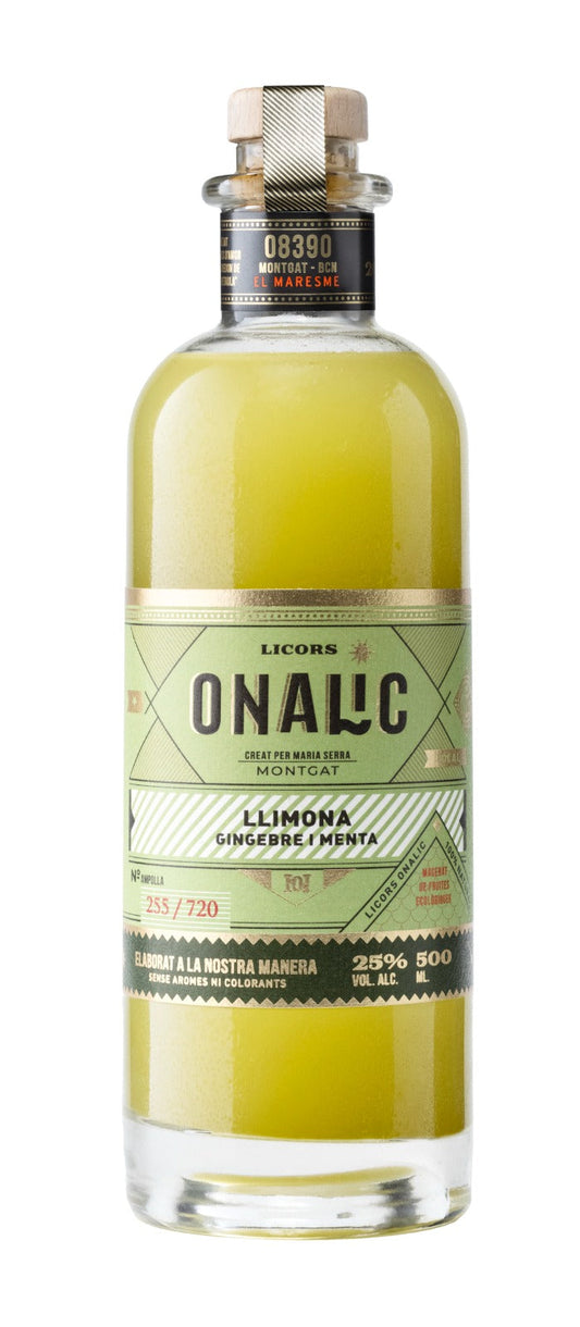 Licor de Llimona amb Gingebre i Menta